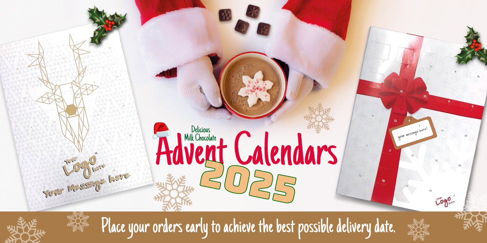 Who Manufactures chocolate advent calendars in the UK?