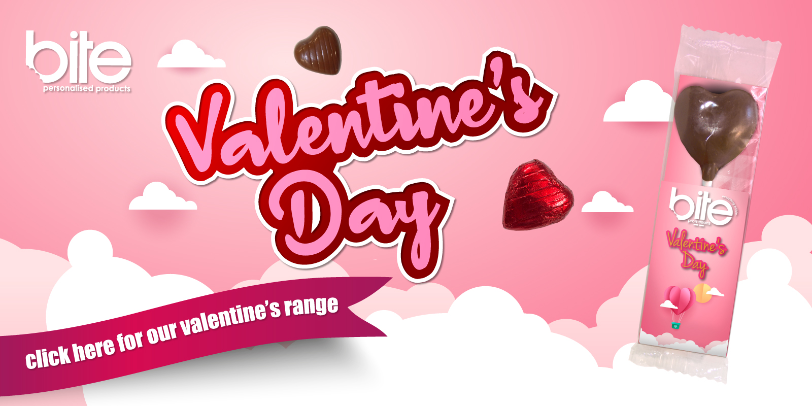 Branded Valentine sweets and chocolate 2026