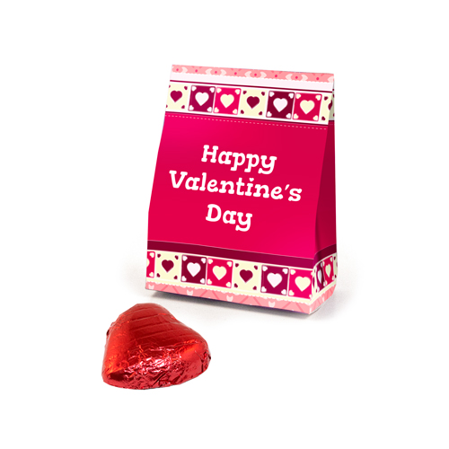 Promotional Mini A Box - Mini Chocolate Hearts