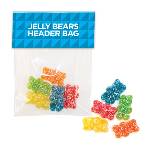 Promotional Header Bag - Jelly Bears