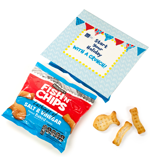 Fish N Chips Promotional branded packaging