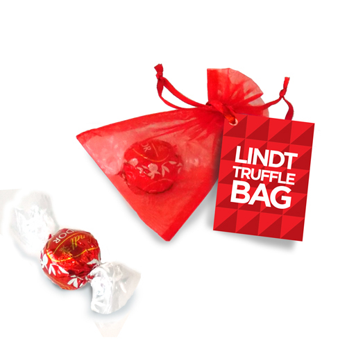 lindt truffle organza bag