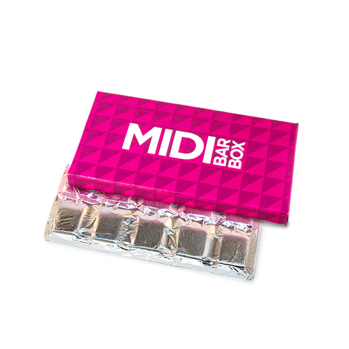 Promotional Chocolate Bar Box - Midi