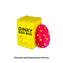 Dinky Box - Hollow Milk Chocolate Egg