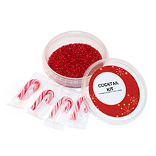Candy Cane Cocktail Kit