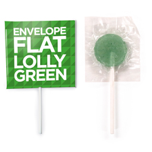 Envelope - Flat Lollipop Green