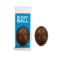 Rugby Ball Chocolate Wrap