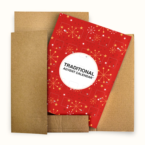 Advent Calendar - Traditional A4 with Mailers - Single Sided Print