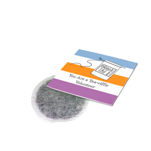 Branded Promotional Tea Bag Envelope