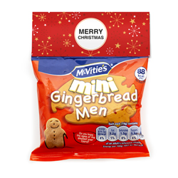 Promotional Header Bag - Mini Gingerbread Men